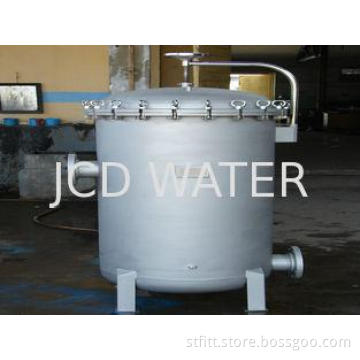 5 Micron Stainless Steel Filter Housing For Waste Water Tre